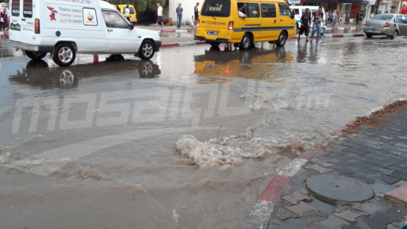 Sousse: Les eaux de pluie envahissent des maisons Sousse