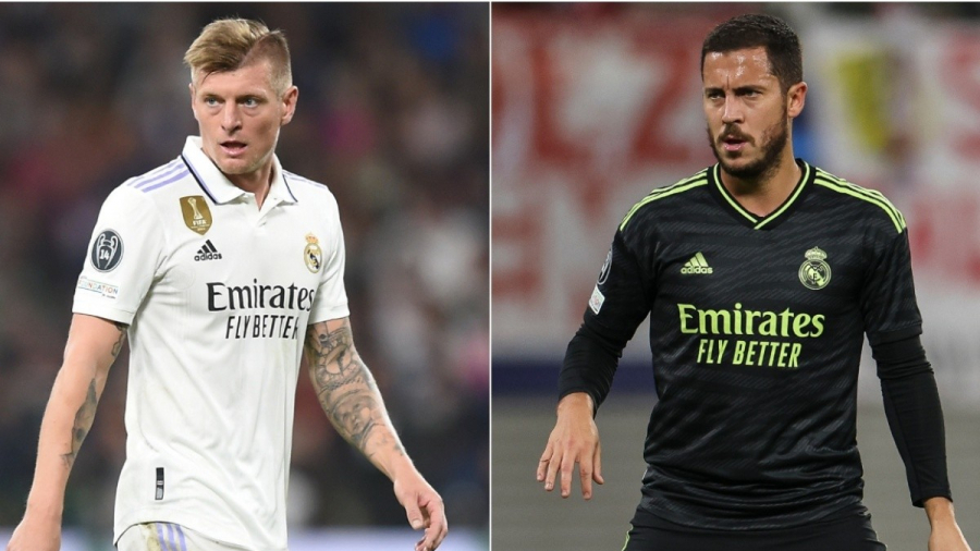 Toni Kroos-Eden Hazard