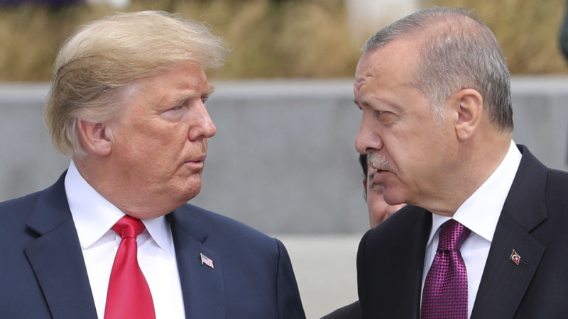 Trump : Je suis un grand fan d'Erdogan trump et Erdogan