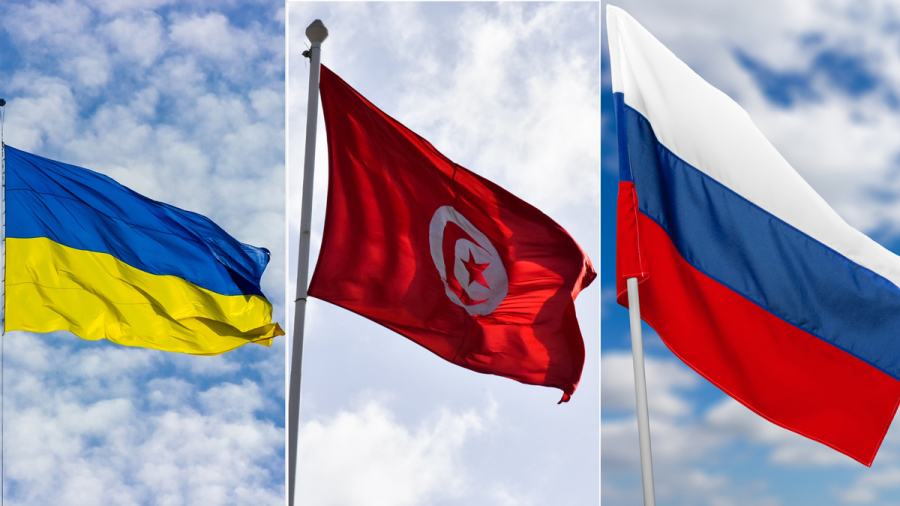 Tunisie, Ukraine, Russie