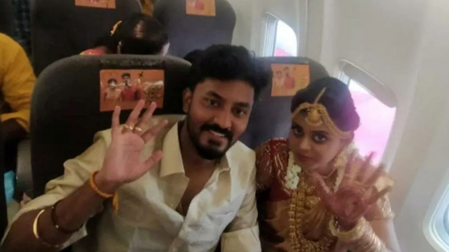  Un couple indien se marie en avion... et viole les mesures anti-Covid