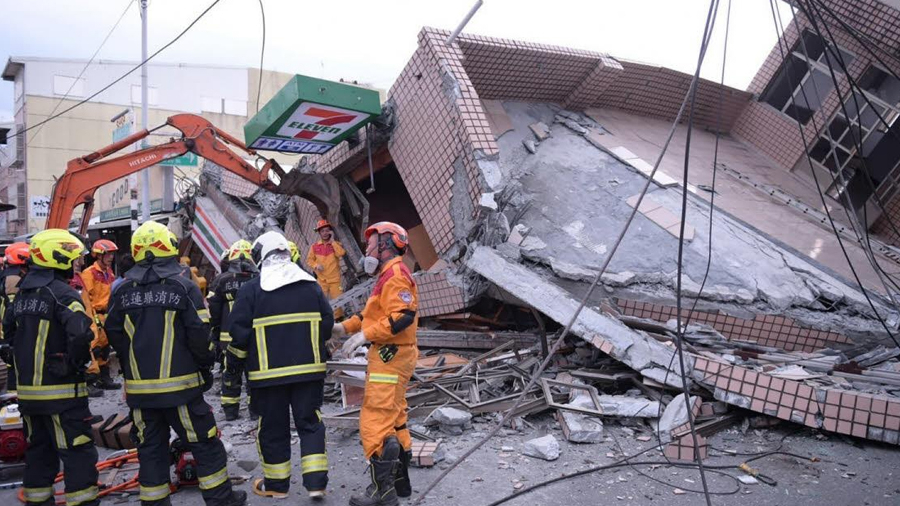 Un Puissant Séisme De Magnitude 6 9 Secoue L Est De Taïwan Mosaique Fm