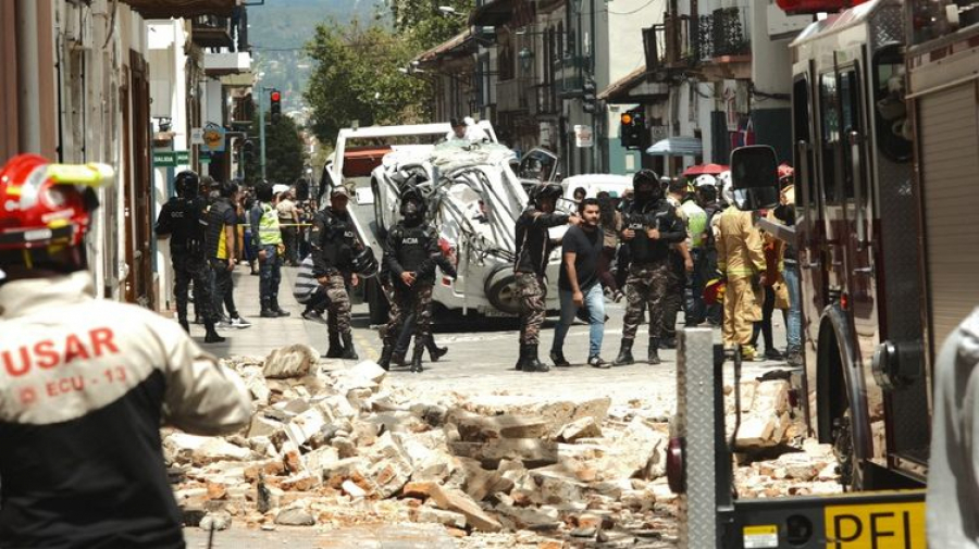 Un séisme fait au moins 14 morts en Équateur et au Pérou