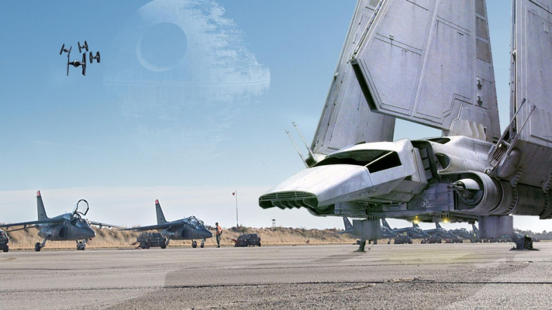 Les vaisseaux de Star Wars 8 à Bordeaux pour la sortie du film