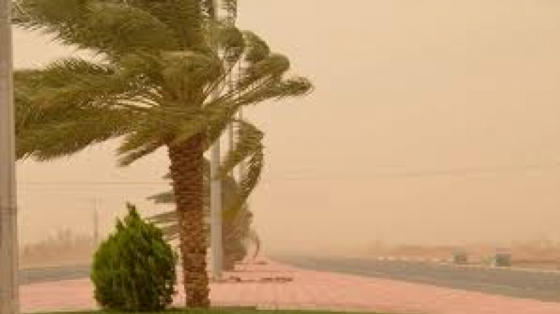Vent très fort et phénomènes de sable ce samedi vent