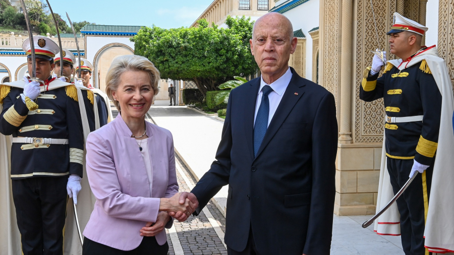 Von der Leyen dévoile un programme de coopération avec la Tunisie 