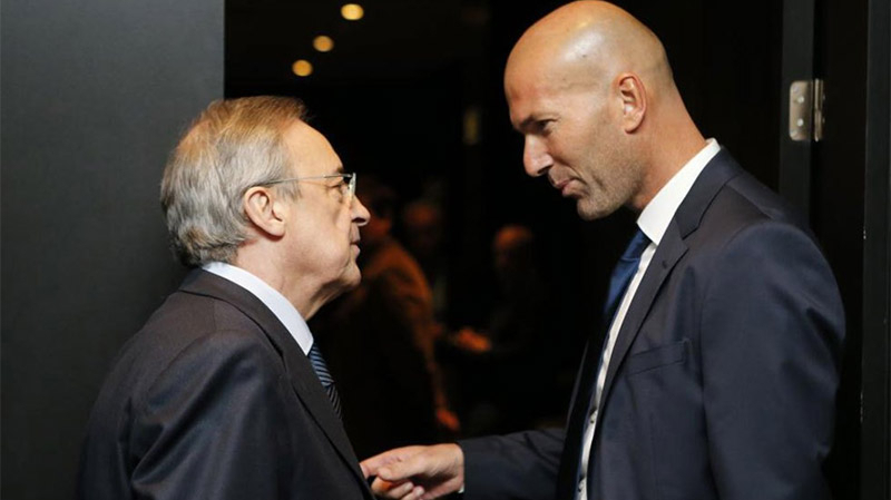 Mercato : Zidane veut recruter en janvier zidane-perez