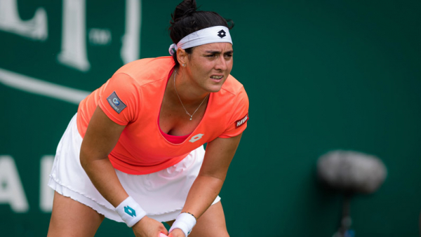 open daustralie ons jabeur elimine la francaise caroline garcia