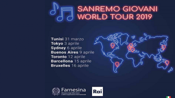 'Sanremo Giovani World Tour' En Première En Tunisie