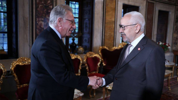 Ghannouchi reçoit une délégation de la Commission de Venise