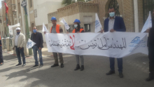 توزر: المهندسون يحتجّون‎..