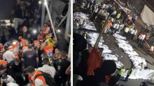 44 قتيلا و150 جريحا بانهيار جسر أثناء مهرجان يهودي