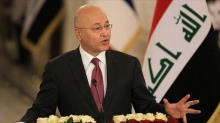 الرئيس العراقي يدعو لعقد حوار وطني وتغليب لغة العقل