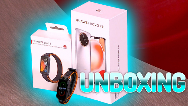  Unboxing du Huawei Nova Y91 et Bracelet Connectée Band 8 